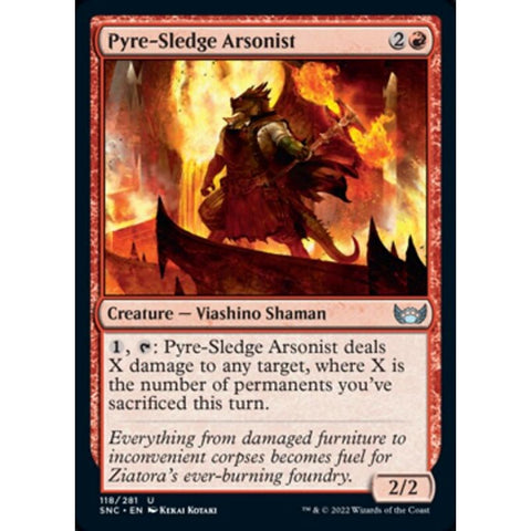 Magic Single - Pyre-Sledge Arsonist
