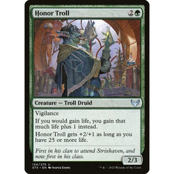 Magic Single - Honor Troll (Foil)