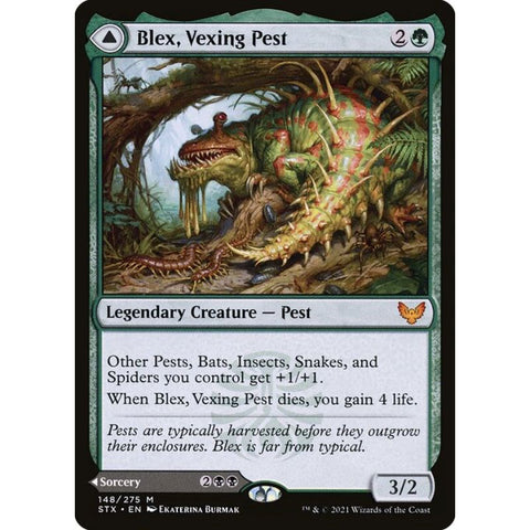 Magic Single - Blex, Vexing Pest // Search for Blex (Foil)