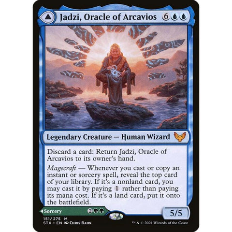 Magic Single - Jadzi, Oracle of Arcavios // Journey to the Oracle (Foil)