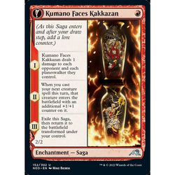 Magic Single - Kumano Faces Kakkazan // Etching of Kumano (Foil)
