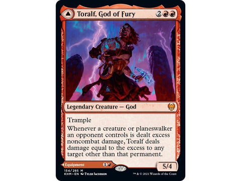 Magic Single - Toralf, God of Fury // Toralf's Hammer