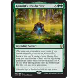 Kamahl's Druidic Vow