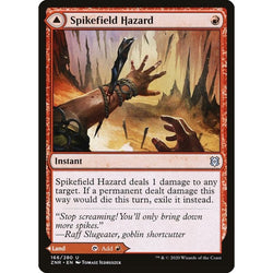 Magic Single - Spikefield Hazard // Spikefield Cave