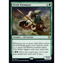 Magic Single - Elvish Warmaster (Foil)