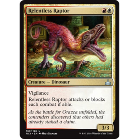 Relentless Raptor