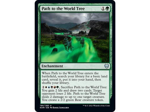 mtg world tree card Magic Single