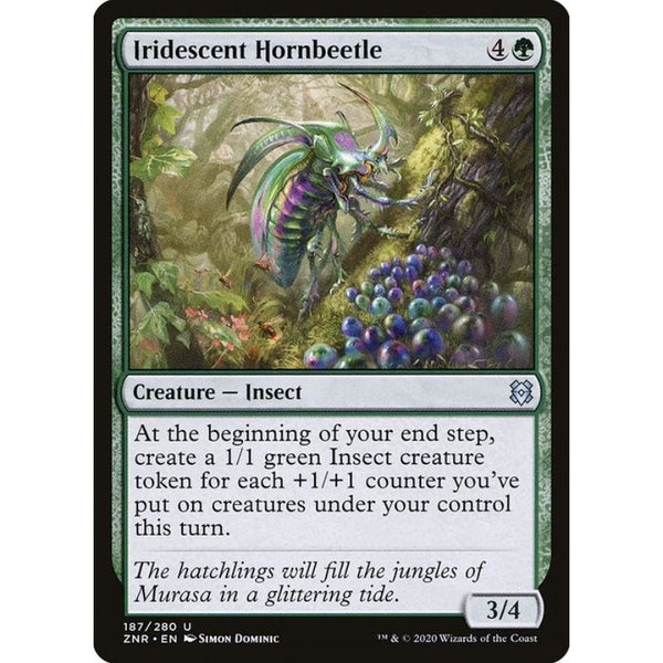 Magic Single - Iridescent Hornbeetle