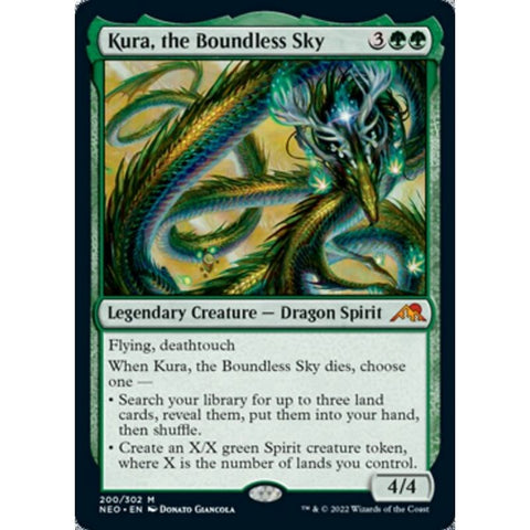 Magic Single - Kura, the Boundless Sky (Foil)