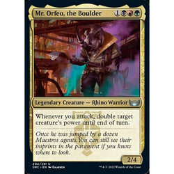 Magic Single - Mr. Orfeo, the Boulder (Foil)