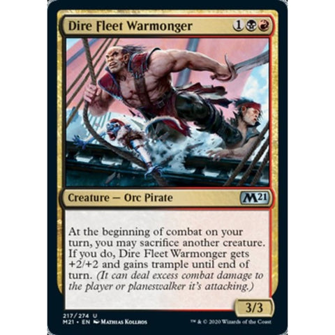 Magic Single - Dire Fleet Warmonger