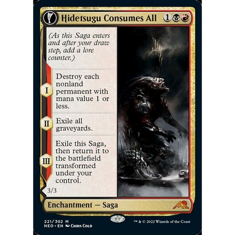 Magic Single - Hidetsugu Consumes All // Vessel of the All-Consuming (Foil)