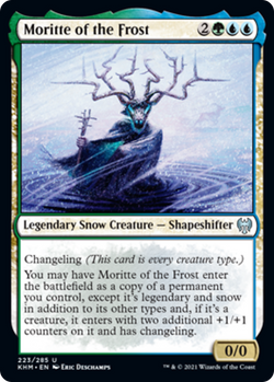 Magic Single - Moritte of the Frost (Foil)