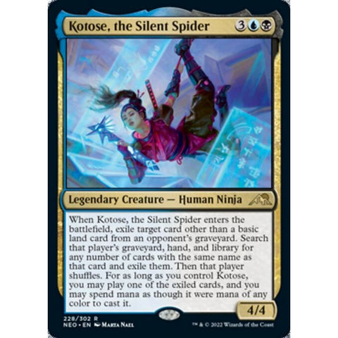Magic Single - Kotose, the Silent Spider (Foil)
