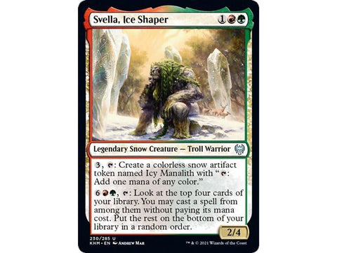 Magic Single - Svella, Ice Shaper