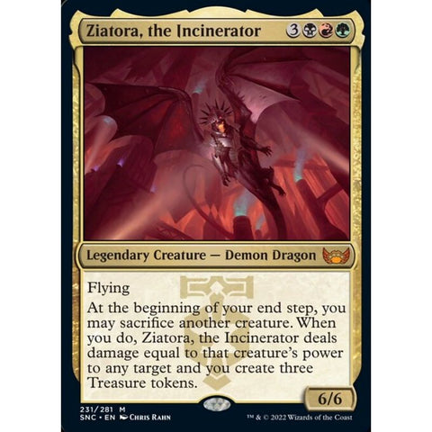 Magic Single - Ziatora, the Incinerator (Foil)