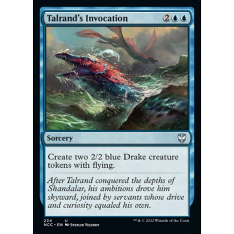 Magic Single - Talrand's Invocation