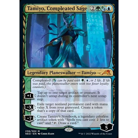 Magic Single - Tamiyo, Compleated Sage (Foil)