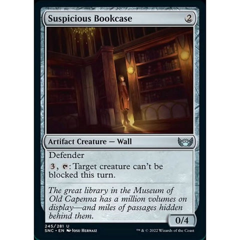 Magic Single - Suspicious Bookcase (Foil)