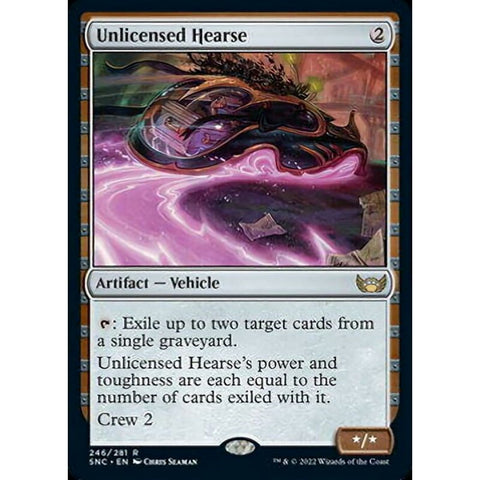 Magic Single - Unlicensed Hearse (Foil)
