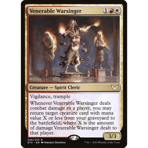Magic Single - Venerable Warsinger (Foil)