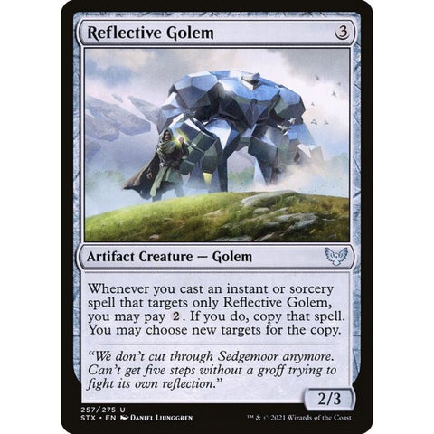 Magic Single - Reflective Golem (Foil)