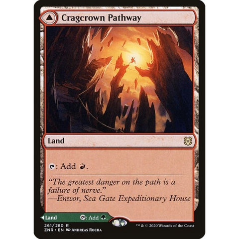 Magic Single - Cragcrown Pathway // Timbercrown Pathway