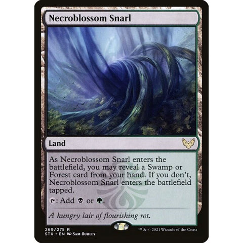 Magic Single - Necroblossom Snarl (Foil)