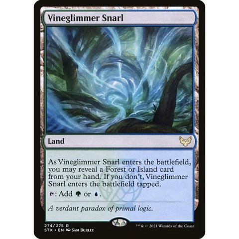 Magic Single - Vineglimmer Snarl (Foil)