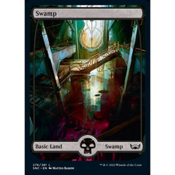 Magic Single - Swamp (Fullart) (Foil)