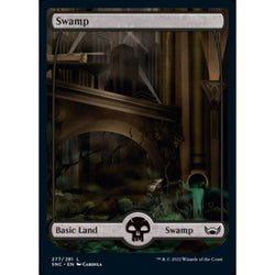 Magic Single - Swamp (Fullart) (Foil)