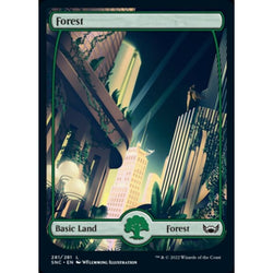 Magic Single - Forest (Fullart) (Foil)