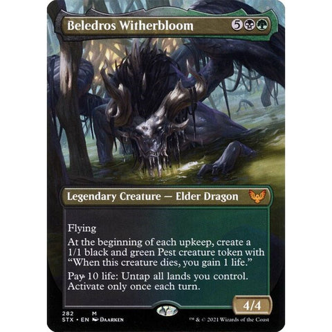 Magic Single - Beledros Witherbloom (Borderless)