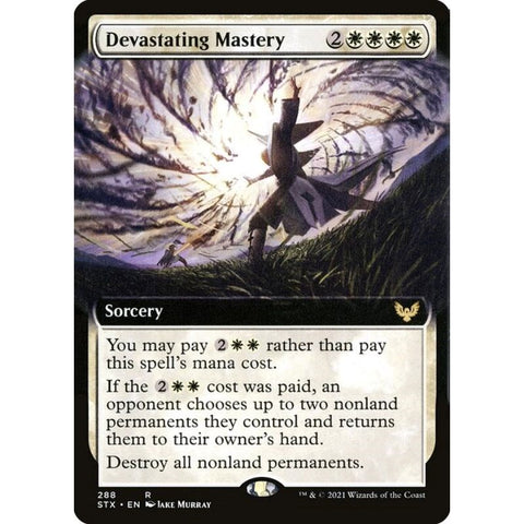 Magic Single - Devastating Mastery (Foil) (Extended Art)