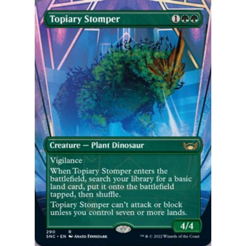 Magic Single - Topiary Stomper (Borderless) (Foil)