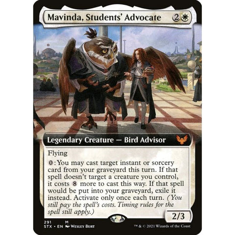 Magic Single - Mavinda, Students' Advocate (Foil) (Extended Art)