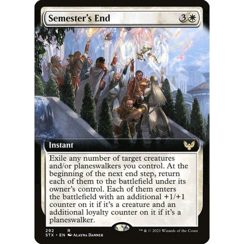 Magic Single - Semester's End (Foil) (Extended Art)