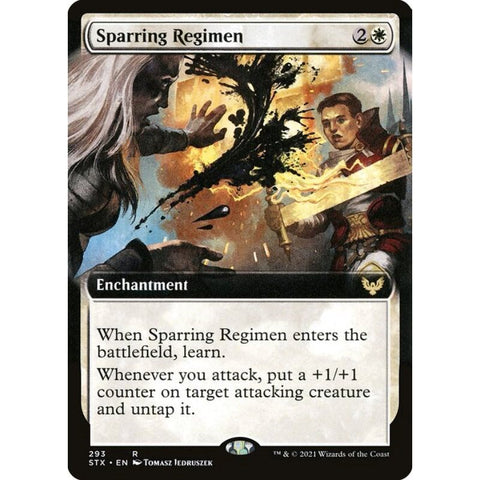 Magic Single - Sparring Regimen (Foil) (Extended Art)