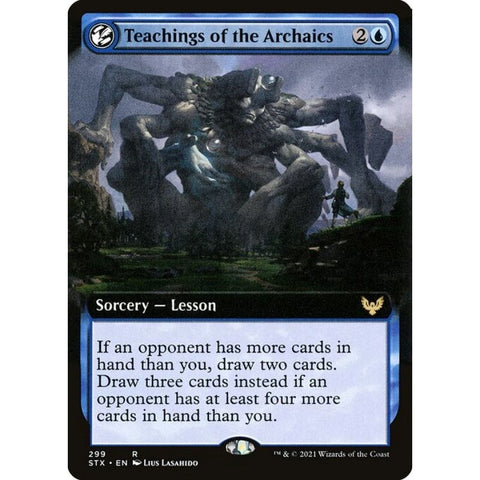 Magic Single - Teachings of the Archaics (Foil) (Extended Art)