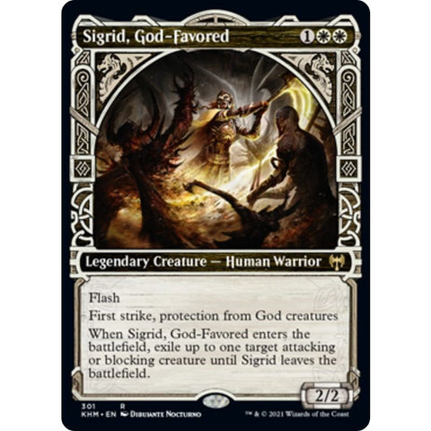 Magic Single - Sigrid, God-Favored (Showcase Foil)