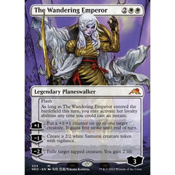 Magic Single - The Wandering Emperor (Borderless) (Foil)