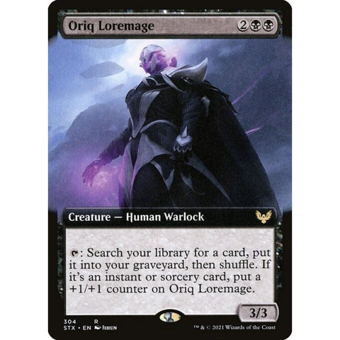 Magic Single - Oriq Loremage (Foil) (Extended Art)