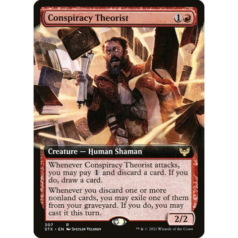 Magic Single - Conspiracy Theorist (Foil) (Extended Art)