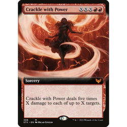Magic Single - Crackle with Power (Foil) (Extended Art)