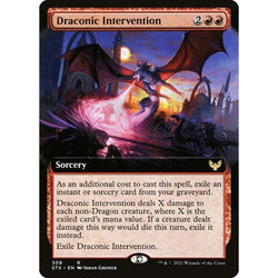 Magic Single - Draconic Intervention (Foil) (Extended Art)