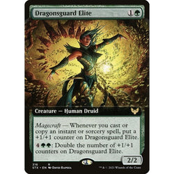 Magic Single - Dragonsguard Elite (Foil) (Extended Art)