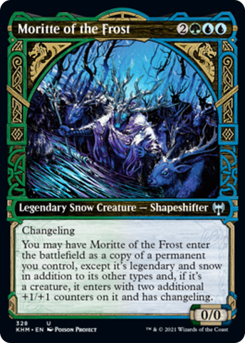 Magic Single - Moritte of the Frost (Showcase Foil)