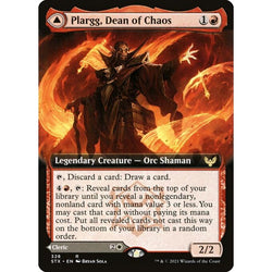 Magic Single - Plargg, Dean of Chaos // Augusta, Dean of Order (Foil) (Extended Art)