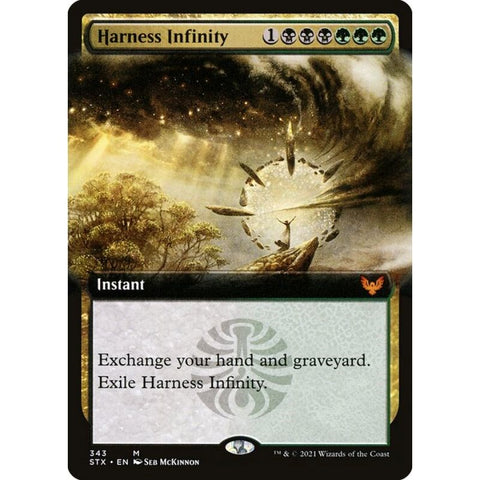 Magic Single - Harness Infinity (Foil) (Extended Art)