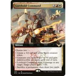 Magic Single - Lorehold Command (Foil) (Extended Art)